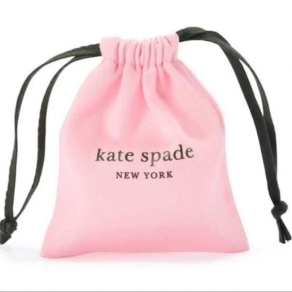 KATE SPADE• Hummingbird Flower Wreath Hoop Drop Earrings - Picture 7 of 8